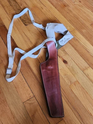 Safariland 101 LG/FR S&W  Revolver Shoulder Holster Brown Leather - Image 1 of 4