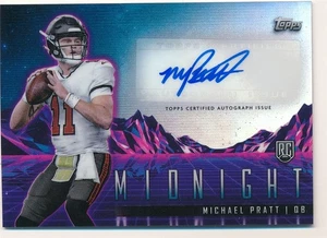 MICHAEL PRATT 2024 TOPPS MEDIANOCHE #RHS-MP AUTÓGRAFO RC NOVATO COMO NUEVO - Imagen 1 de 2