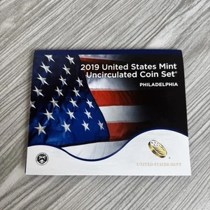 2019 US Mint Uncirculated P & D Coin Set, 20 BU U.S. Coins! With COA - Picture 1 of 10