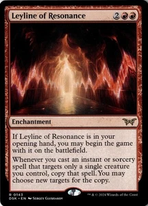 Leyline of Resonance (Duskmourn: House of Horror #143) | Lightly played - Picture 1 of 2