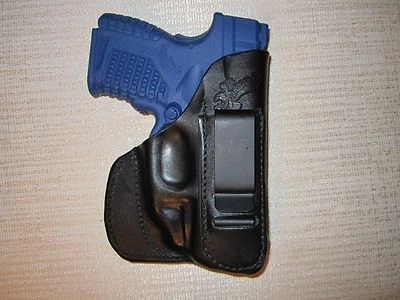XDS 3.3 45 cal. &  3.3 9mm, with Crimsontrace laser IWB & POCKET HOLSTER,R hand - Image 1 of 4