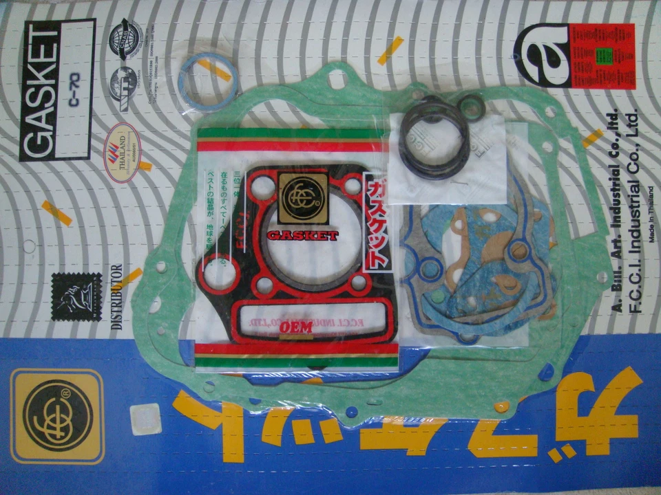 JUNTA MOTOR HONDA C70 CT70 SL70 XL70 CL7O S65 TRX70 ATC70 CRF70 COMPLETA Foto 1 de 1