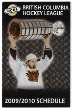 2009-10 BCHL League Hockey Schedule !!! Power Smart, Sirius, Subway & Kal Tire