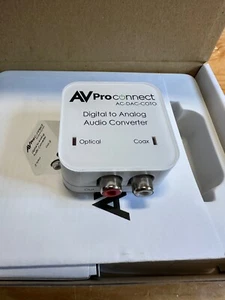 AVPro Edge AC-DAC-COTO Convertitore Audio Digitale ad Analogico Nuovo! - Foto 1 di 9
