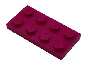 Lego 3020 Placa Magenta 2 x 4 Elemento 6037658 6091608 - Imagen 1 de 5