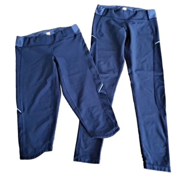 Lucy Tech Leggings Pantalones Capri Correr Atléticos Para Mujer Talla S Negros (Lote de 2 Foto 1 de 4