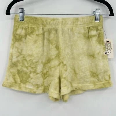 NUEVO CON ETIQUETAS Billabong Niñas Mareas Altas Corto Tie Dye Terry Tela Bolsillos Niños Grandes Foto 1 de 4