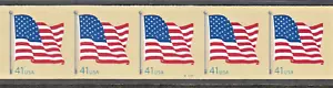USA PNC SC# 4188a FLAG 41c.SELF ADHESIVE MNH-PL# V22222 - Picture 1 of 1