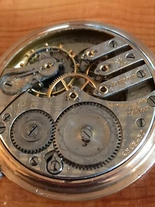 Antike 16er Burlington Taschenuhr 19j - Drei-Finger-Brücke - Bild 1 von 13