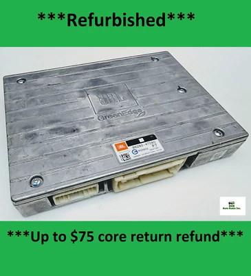 Amplificador 86280-47080 Toyota Prius JBL 2013-2019 GreenEdge REACONDICIONADO con núcleo $ Foto 1 de 2