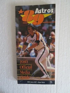 Houston Astros 1989 Media Information Guide - Bild 1 von 1