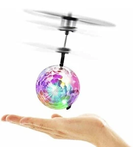 Drone Flying Ball RC Toy Mini Helicopter Kids Toy Gift, Rechargeable W/ Cable - Picture 1 of 3