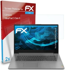 atFoliX 2x Screen Protector voor Lenovo IdeaPad 3 Gen 6 duidelijk - Afbeelding 1 van 9