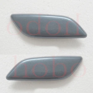 2xFor 2014-2016 Mazda 3 Front Left Right Headlight Washer Nozzle Cover Blue Trim - Picture 1 of 2