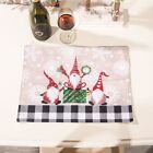 Slip Heat-Resistant Coasters Christmas Ornaments Christmas Placemat Table Mats