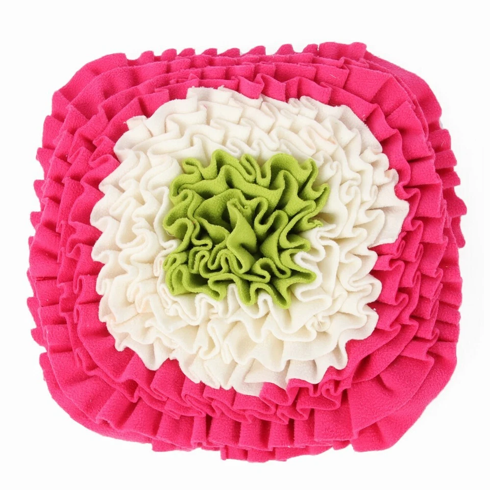 Schnüffelteppich Hundspielzeug Intelligenz Trainingsmatte Futtermatte 35x35cm - Bild 1 von 3