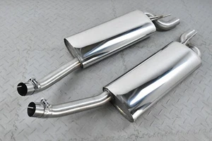 JAGUAR XJ6 XJR X300 REAR SILENCER EXHAUST BOX STAINLESS STEEL PIPE PERFORMANCE - Picture 1 of 3