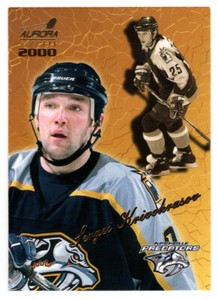 Sergei Krivokrasov - Nashville (Hockey Card) 1999-00 Pacific Aurora # 79 MT