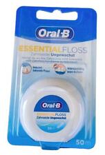 3x Oral B Essential Floss Zahnseide ungewachst neutral 3x 50m 