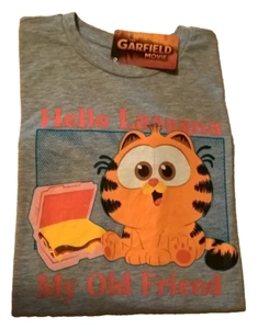 Garfield THE MOVIE Youth Unisex T-Shirt Brand New with Garfield Movie Tag 5+ - Picture 1 of 5