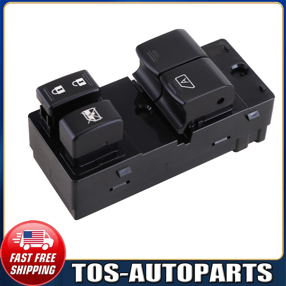 Interruptor de ventana principal lado izquierdo derecho para Nissan NV1500 NV2500 NV3500 2012-2021 Foto 1 de 4