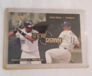 1996 Donruss Showdown #1 Thomas/Nomo