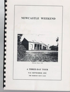 AUS LOCAL HISTORY ,HORBURY HUNT CLUB TOUR , NEWCASTLE WEEKEND 1995 - Picture 1 of 1