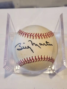 Billy Martin Signed Autographed OAL Baseball New York Yankees JSA LOA - Picture 1 of 4