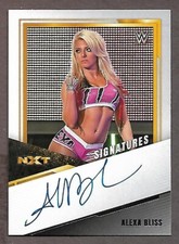 2022 Alexa Bliss NXT On Card Auto # as-abs