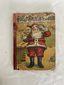Charles E Graham Co Antique Jolly Santa Book - Bild 1 von 7