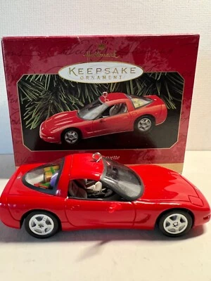 1997 Corvette quinta geração tocha vermelha marca registrada nova na caixa - Imagem 1 de 4