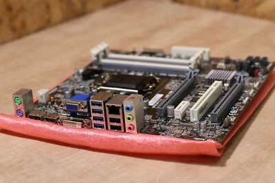 ECS-MB-Q87H3-M6 Express Chipset LGA DDR3 USB 3.0 1150 Micro-ATX NOB NEW - Image 1 of 4