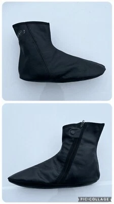 Premium Quality Genuine Leather Socks Khuff 100% Soft Leather Wudu Masa Socks - Image 1 of 4