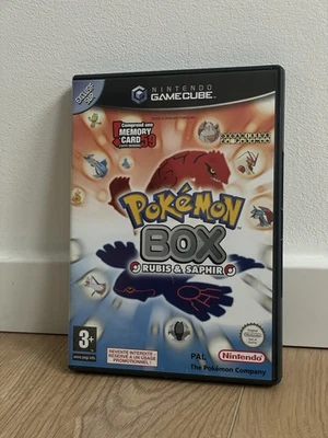 Pokémon Box Rubis & Saphir (GameCube) PROMO/SELTEN! 100% KOMPLETT inkl. MC 59 - Bild 1 von 4