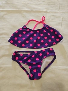 Kanu Surf Girls Chloe Bikini Beach Sport 2 Piece Swimsuit 3T - Picture 1 of 6