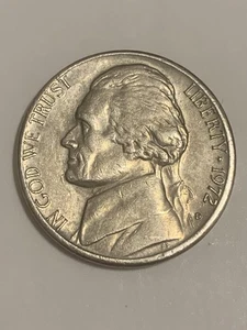 1972-D Jefferson Nickel Münze. - Bild 1 von 2
