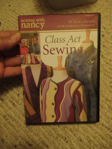 DVD Sewing with Nancy Class Act Sewing FREE SHIPPING - Picture 1 of 2