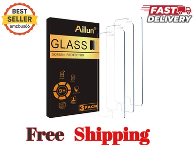 Protector Pantalla Ailun Compatible para iPhone SE 2020 2º/2022 3º Transparente  Foto 1 de 4