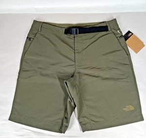 Pantaloncini da trail The North Face Paramount 32 verde oliva cintura tasche zip 10" cuciture interne - Foto 1 di 11