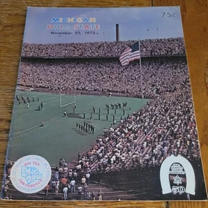 1972 Ohio State Buckeyes v Michigan Wolverines  Football Program - Picture 1 of 2