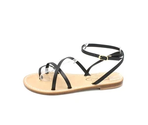 Sandali Artigianali da donna fatti a mano cuoio infradito bassi capri positano - Picture 1 of 8