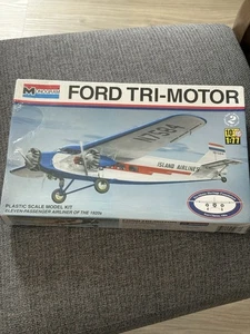 RARE MONOGRAM 1/77 FORD TRI-MOTOR, TRI-MOTOR HERITAGE FOUNDATION BOXART - Bild 1 von 5