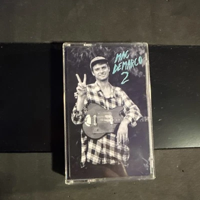 Mac Demarco ‎– 2 - CASSETTE TAPE - NEW - Black Shell - Dolby Captured Tracks  - Image 1 of 4