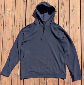 Lululemon Men’s City Sweat Pullover Hoodie Black Size Pockets Size XL - Picture 1 of 8