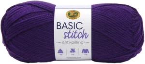 Lion Brand Basic Stitch Anti-Pilling Yarn-Purple 202-147 - Picture 1 of 1