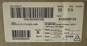 50 Teile - Diffron Power Zone Kwik - Set Mittelteiler, 14" tief - Neu - 100% für wohltätige Zwecke - Bild 1 von 7