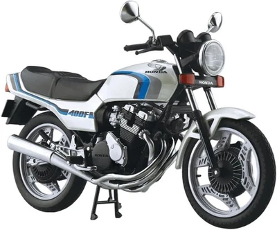 1/12 Scale Finished Motorcycle, Honda CBX400F, Pearl Shell White, (CBX550F Ver.) - Image 1 of 4