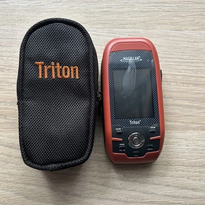 Magellan Triton 400 Adventure Pack Handheld GPS Receiver Tested - READ - Image 1 of 4