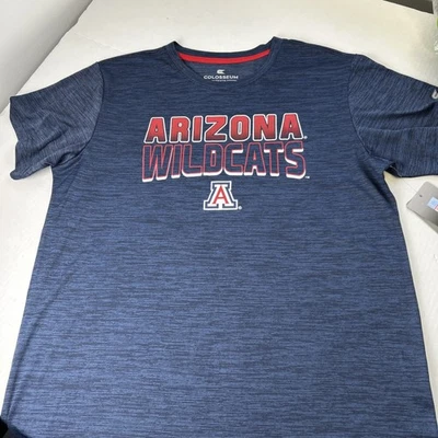 Colosseum Youth XL Navy Short Sleeve Arizona Wildcats New 940 - Image 1 of 4