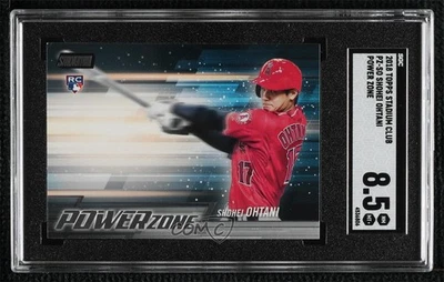 2018 Topps Stadium Club Power Zone Shohei Ohtani #PZ-SO SGC 8.5 Rookie RC - Image 1 of 3